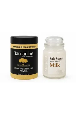 Targanine targanina manikür pedikür tozu 500 gr+krem peeling 300 ml