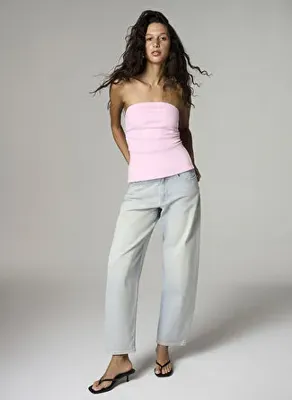 Mavi TIYA Kadın Açık Mavi Denim Pantolon M1018900-A3055