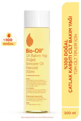 BIO-OIL Bio-Oil  Natural Çatlak Karşıtı Nemlendirici Cilt Bakım Yağı - Leke Karşıtı Bakım Yağı 200Ml