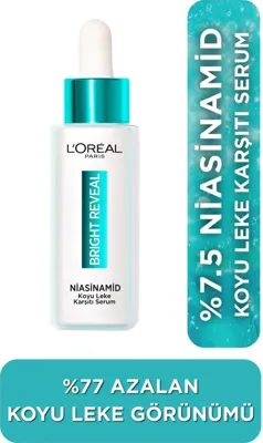 L'Oréal Paris Bright Reveal Koyu Leke Karşıtı Serum 30 ML