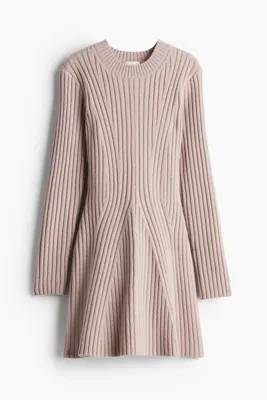 H&M Lastik Örgülü Elbise