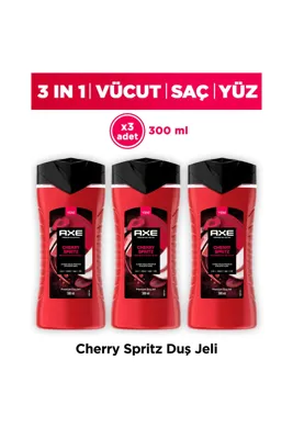 AXE Premium Collection Duş Jeli Copper Santal 3 In 1 Vücut Saç Yüz 300 ml X3