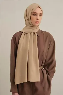 ARMİNE Logo Drop Pamuk İpek Şal 04