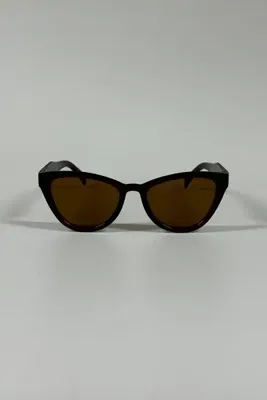 MACERATİ Torc Unisex Kahverengi Cat Eye Yeni Sezon Güneş Gözlüğü