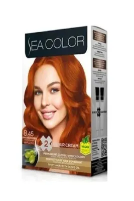 Hey Center Sea Color 8.45 2 Adet Boya Oksidan Eldiven Bakım Kremi