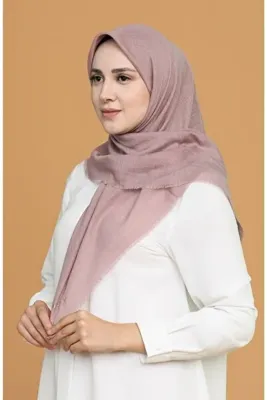 Genel Markalar Pamuklu Flamlı Eşarp 100x100cm