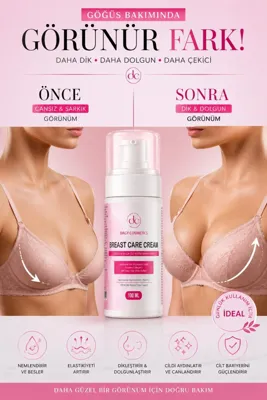 Dagy Cosmetics Göğüs Kalça Dolgunlaştırıcı Sıkılaştırıcı Çatlak.giderici Koruma Bakım Kremi 100ml