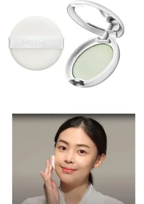 Str Store Kızarıklık Karşıtı Ultra Hafif Sıkıştırılmış Pudra 8g Airy Pot Pressed Powder Mint