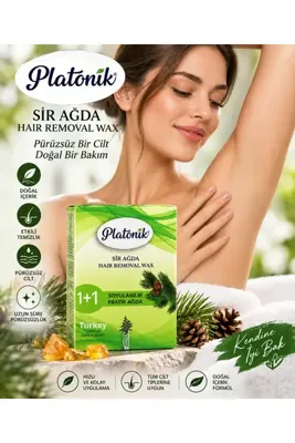 Genel Markalar Platonik 1+1 Soyulabilir Pratik Sir Ağda – Hair Removal Wax, Tüy ve Kıl Alma Ağdası