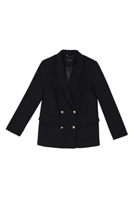 Fabrika Lacivert Kadın Kruvaze Blazer F4WL-CKT0211