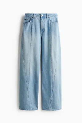 H&M Dikiş Detaylı Kot Pantolon