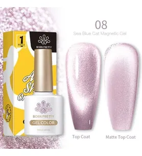 Born Pretty 10 ml Sea Blue Kedi gözü oje SB-08 (56466)