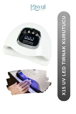 Ocean X15 Uv Led Tırnak Kurutucu 320 W 66 Led Protez Tırnak Kalıcı Oje Kurutma Makinesi