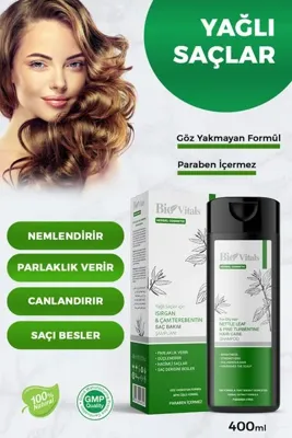 Bio Vitals Isırgan Ve Çam Terebentin Özlü Şampuan