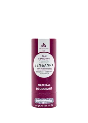 Ben & Anna Vegan Pembe Greyfurt Natural Deodorant 40 g