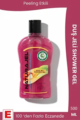 naturajel Peeling Etkili Tazeleyici Duş Jeli 500 ml