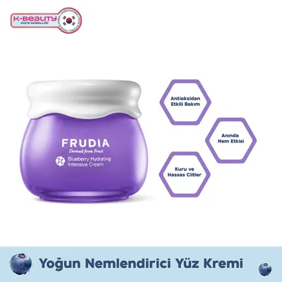 Frudia Blueberry Yoğun Nemlendirici Krem 55 g