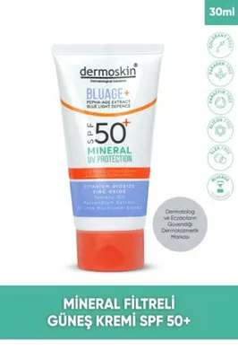 Dermoskin MİNERAL FİLTRELİ GÜNEŞ KORUMA KREMİ