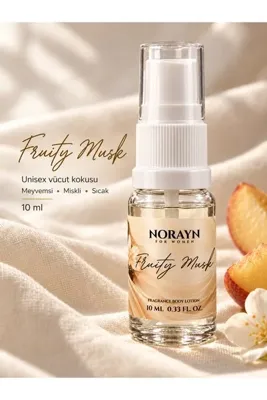 norayn K351 Fruity Musk Unisex Body Mist Vücut Spreyi 10 ml Meyvemsi Miskli