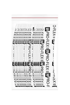 Walker Tape Pro-Flex II Hipoalerjenik Protez Saç Bandı Oval "C" (2.0cm x 7.5cm) 36 Adet