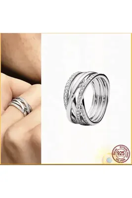 Hector&Co. Jewellery Gümüş Sarmaş Dolaş Yüzük