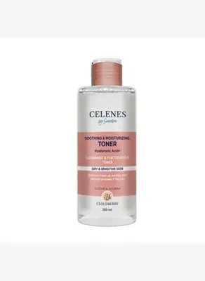 Celenes Cloudberry Nemlendirici & Yatıştırıcı Tonik Kuru ve Hassas Ciltler 200 ml