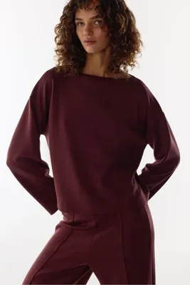 Penti Kahverengi İpeksi Dokunuş Silky Touch Uzun Kollu Üst
