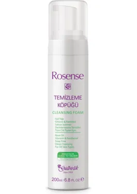 Rosense Temizleme Köpügü Tüm Ciltler 200 ml