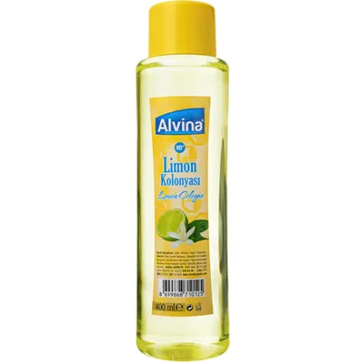 Alvina Limon Kolonyası 80 Derece Pet Şişe 400 ml