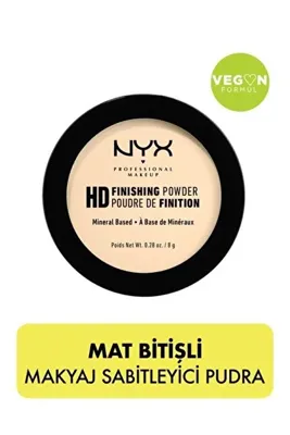 NYX Professional Makeup Sabitleyici Pudra - High Definition Finishing Powder Banana 8 g