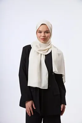 MİRSOY SCARF Velora Desen Kaymaz jakarlı Şal
