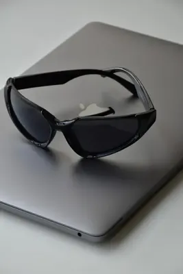 LOOKUP NEW Freya Unisex Kadın Erkek Uv400 Korumalı Siyah Uzay Aynalı Imaj Tarz Yeni Sezon Güneş Gözlük