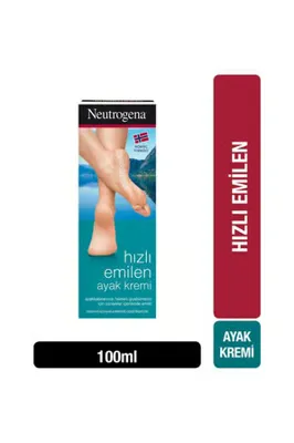 Neutrogena Norveç Formülü Hızlı Emilen Ayak Kremi 100 ml