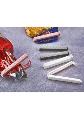 Trendexa Poşet Kapatıcı Klips, Poşet Kapatma Aparatı 6 Adet