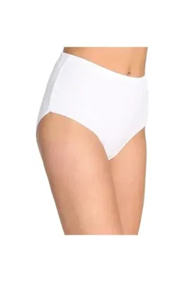 Tutku Beyaz Kadın 4'lı Paket Likralı Bato Külot