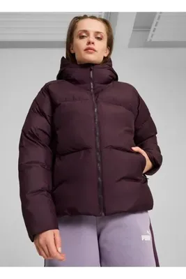 Puma Bordo Kadın Mont 62648944 Poly Puffer Jacket