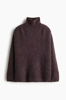 H&M Tiftik Karışımlı Oversize Kazak