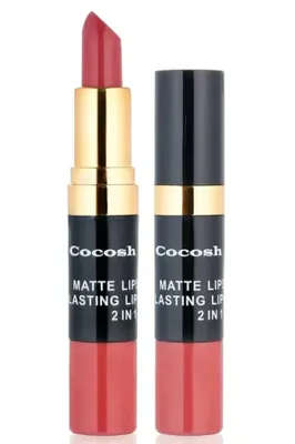 Cocosh She Ruj - Matte Smile Lipstick & Lipgloss 2 in 1 06 Rusty 8681569700512