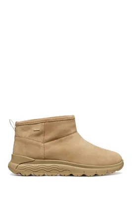 Derimod Geox Kadın Bej D Spherıca 4X4 B Abx B - Suede Süet Deri Teddy Bot