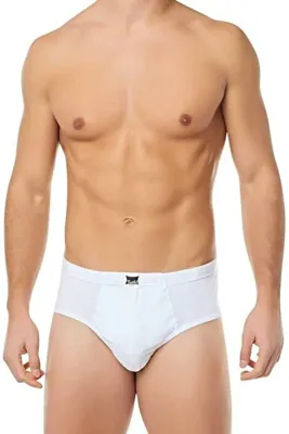 Tutku Erkek Beyaz 3'lü Paket Pamuklu Penye Külot Yeni Sezon