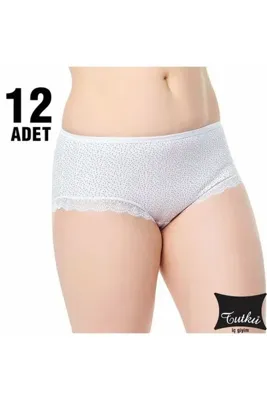 Tutku 0949 IŞIL BATO KÜLOT 12'Lİ