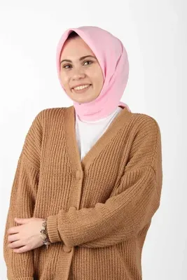 Aker Sport Pembe Angel Düz Eşarp