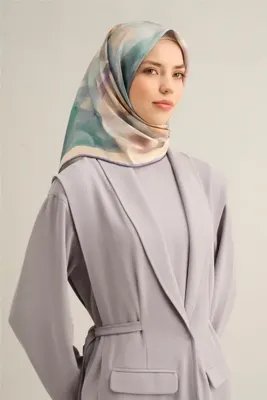 ARMİNE %100 SURA İPEK EŞARP 9310D (S) (NOSTALJİ)-32