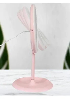 Str Store Dokunmatik LED Işıklı USB Li Yuvarlak Masa Üstü Makyaj Aynası Güzellik Ledli Makyaj Aynası