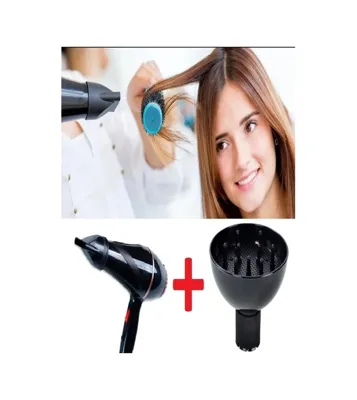 Xmlbayiciniz Tr 2500 W Vigo Başlıklı Profesyonel Kuaför Fön Ve Saç Kurutma Makinesi Ve Vigo Başlık Siyah