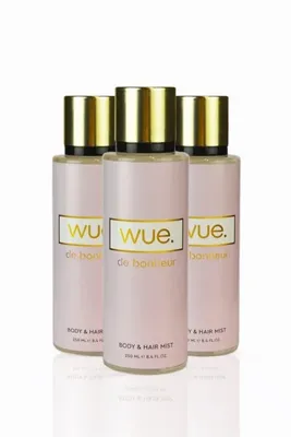 Wue de Bonheur Vücut ve Saç Spreyi 250 ml 3'lü - Body and Hair Mist