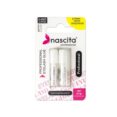 Nascita 2'li Kirpik Yapıştırıcısı (Beyaz)