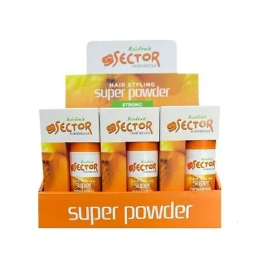 Diğer Sector Vax Haır Stylıng Super Powder Strong 20gr Turuncu 12'li Paket