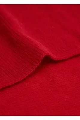 MANGO Woman 100% cashmere knit scarf