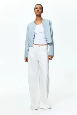 H&M Dalgalı Kenarlı Ceket